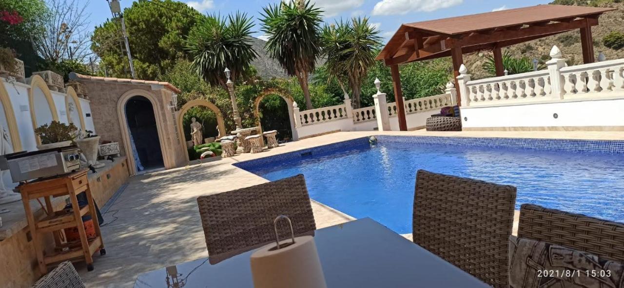 Villa Med Panoramautsikt Med Privat Pool I Calpe, Costa Blanca, Spanien エクステリア 写真