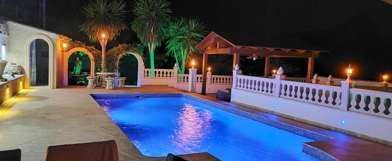Villa Med Panoramautsikt Med Privat Pool I Calpe, Costa Blanca, Spanien エクステリア 写真