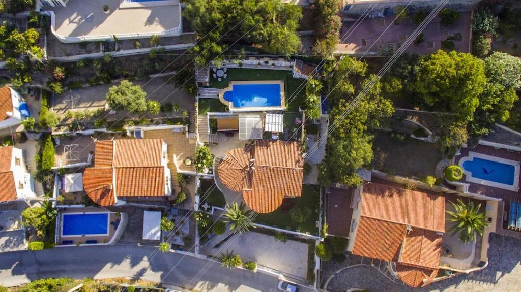 Villa Med Panoramautsikt Med Privat Pool I Calpe, Costa Blanca, Spanien エクステリア 写真