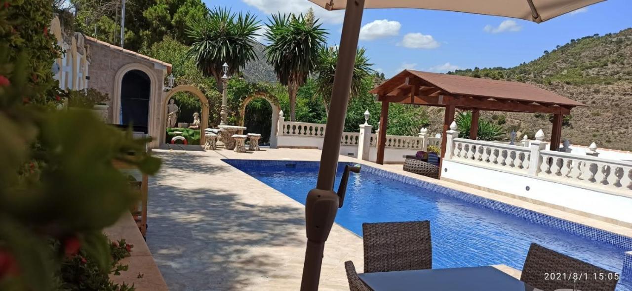 Villa Med Panoramautsikt Med Privat Pool I Calpe, Costa Blanca, Spanien エクステリア 写真