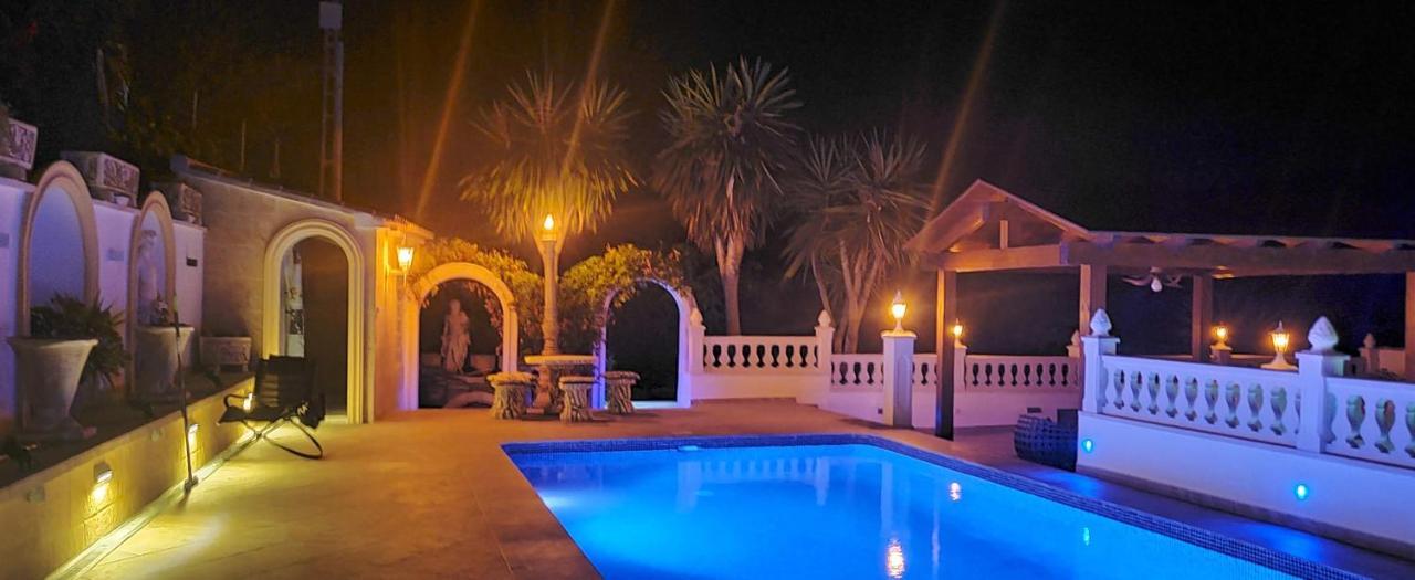 Villa Med Panoramautsikt Med Privat Pool I Calpe, Costa Blanca, Spanien エクステリア 写真