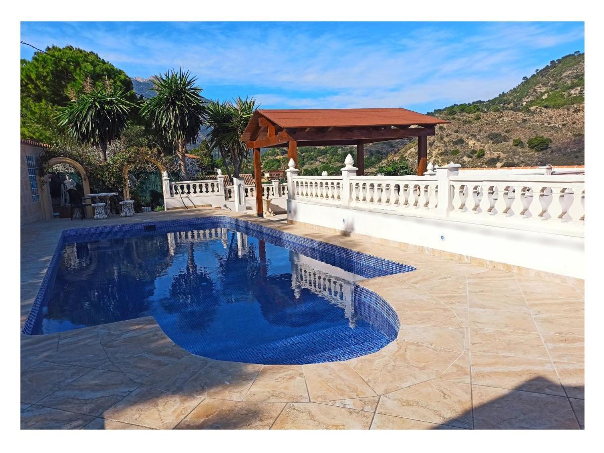 Villa Med Panoramautsikt Med Privat Pool I Calpe, Costa Blanca, Spanien エクステリア 写真